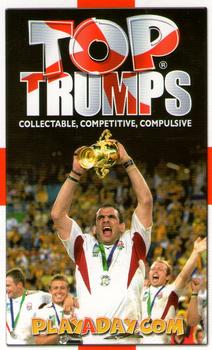 2003 Top Trumps England Rugby Heroes #NNO Will Greenwood Back